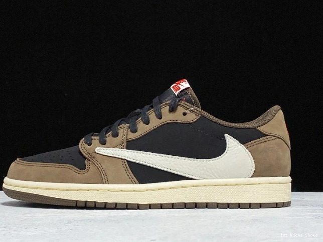 x Jordan Dark Travis CQ4277-001 Mocha Air SP Scott 1 Low OG 0806